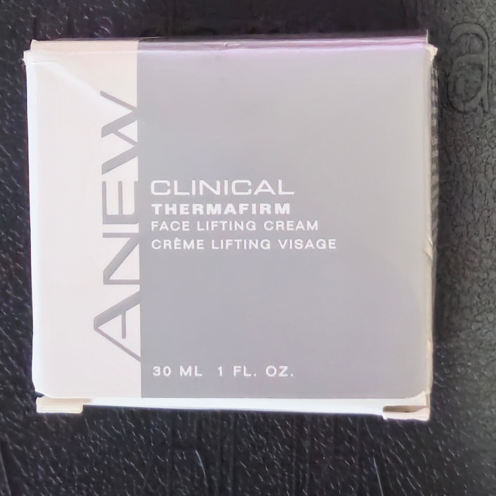 Avon Womens Anew Clinical Thermafirm Face Lifting Cream 1 fl oz Silver Box